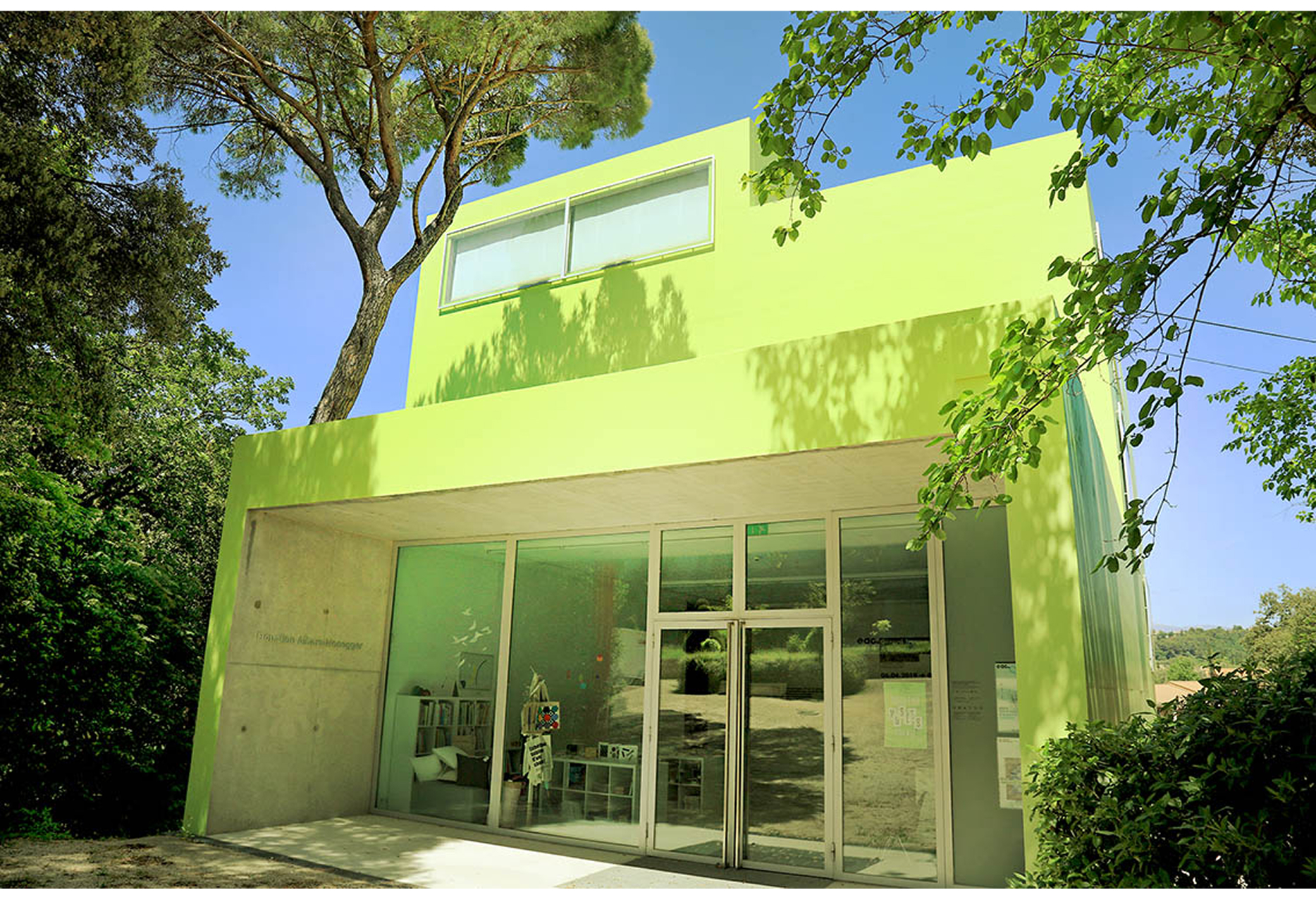 Le bâtiment de la Donation Albers-Honegger